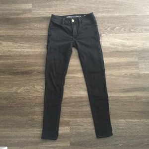 American Eagle Black Jegging Skinny Jeans
